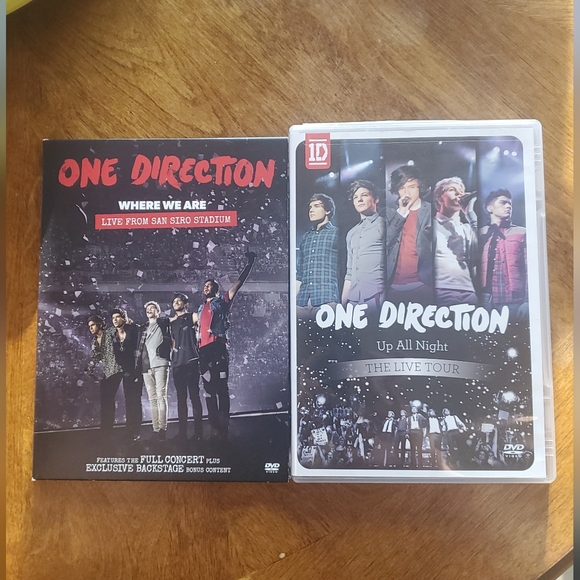 4 1D one direction concert DVDs with limited edition VIP ticket booklet liam - Picture 14 of 16